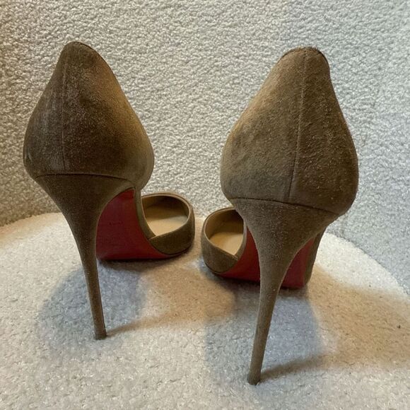 Christian Louboutin Brown Heels - Size 37 - Picture 6 of 6